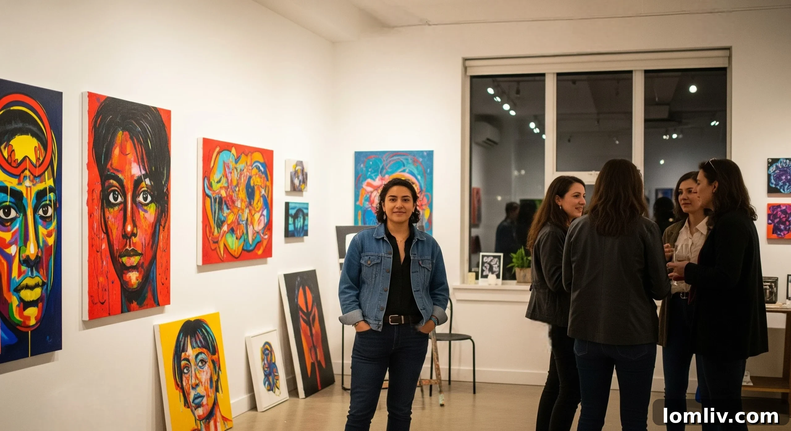 Real Estate Marketing Redefined: The Power of Cultural and Musical Experiences 3 An open house featuring local artists displaying their work, connecting the property to the community's cultural scene.