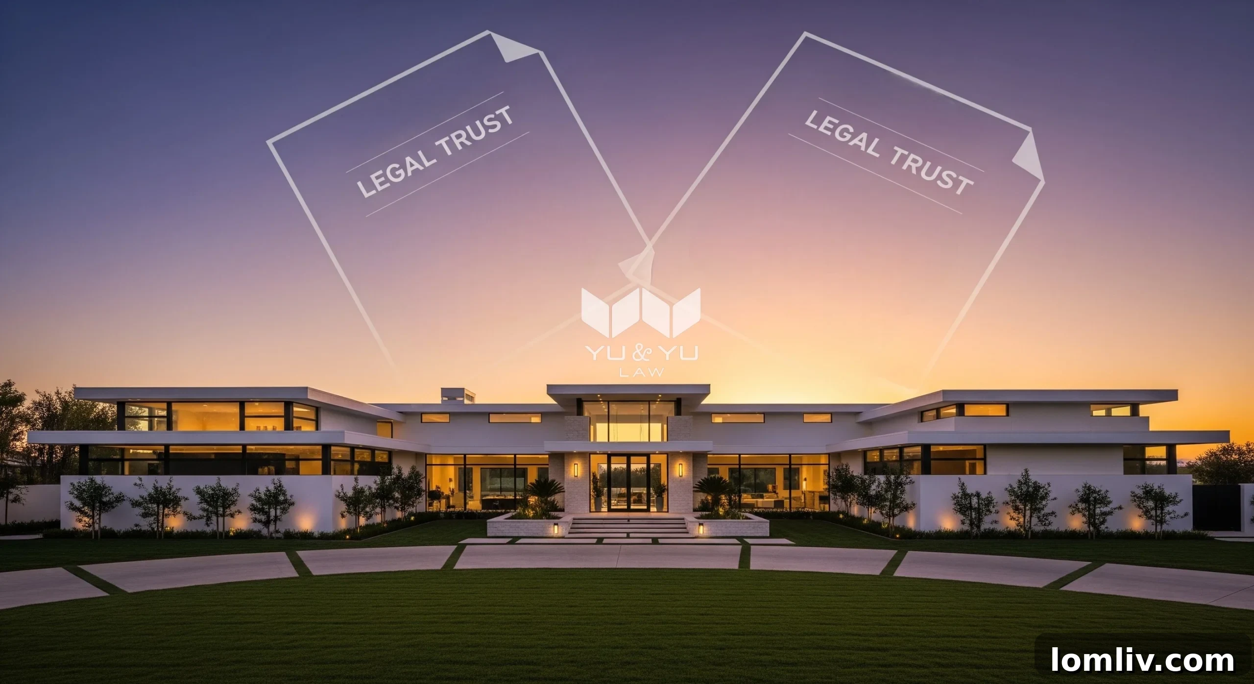 Kaliforniya'da Miras Planlama Avukatının Rolü ve Hizmetleri 3 Legal documents for a living trust in California