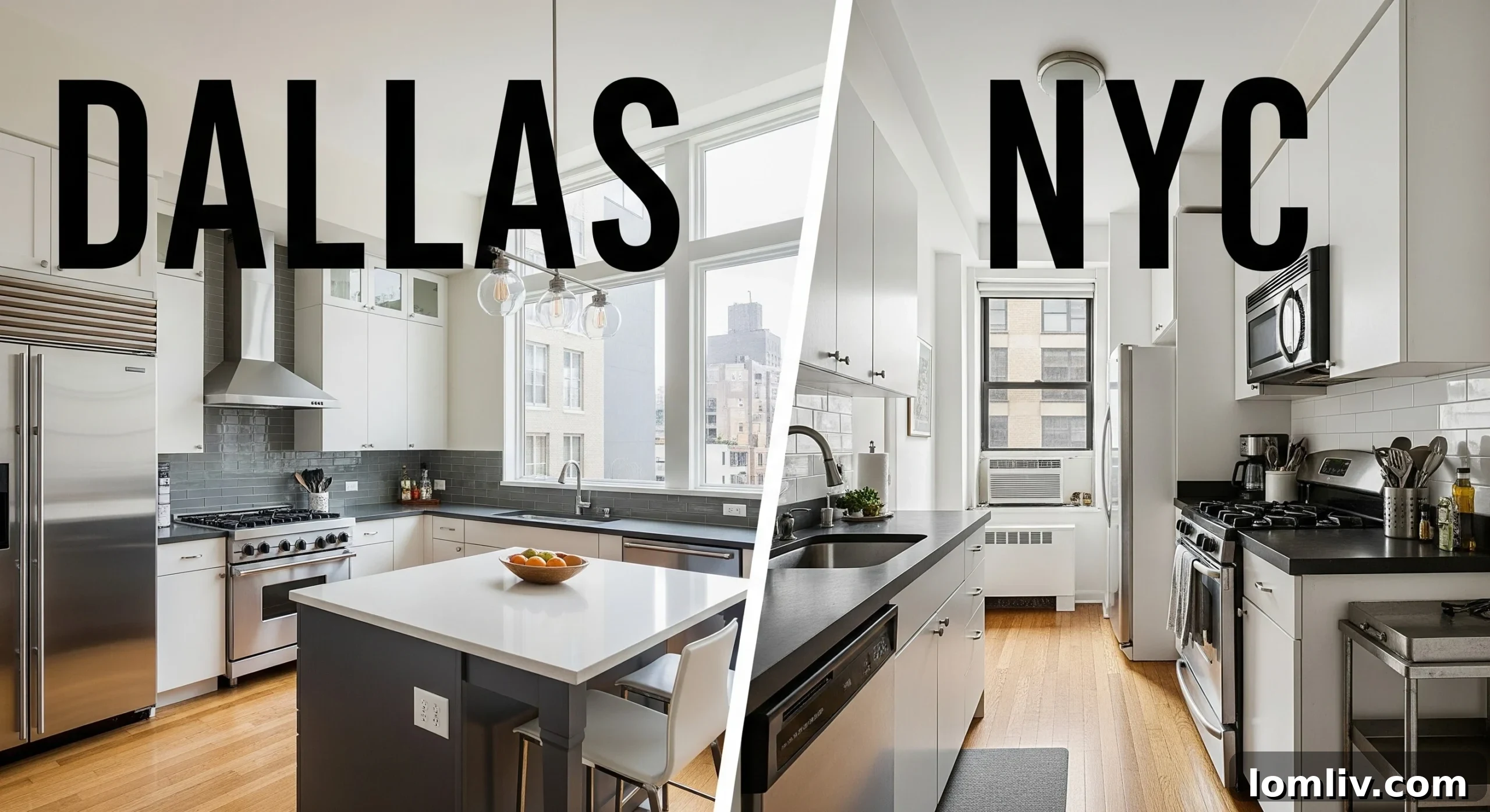 A family relaxing in a spacious Dallas home, highlighting the shift from NYC living