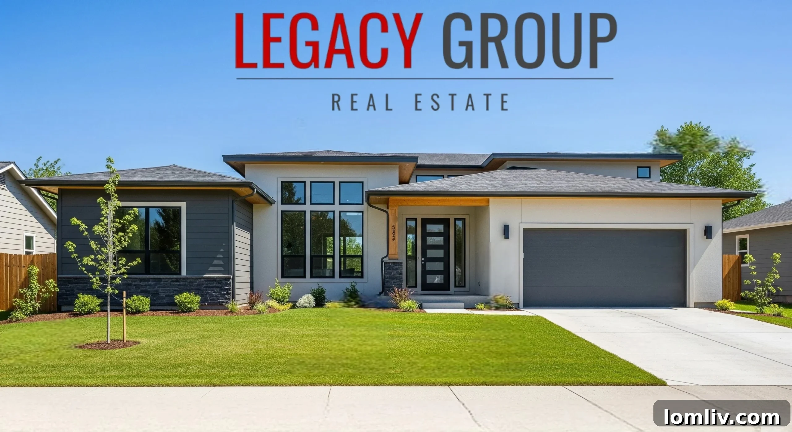 Real estate agent assisting clients with home buying and selling