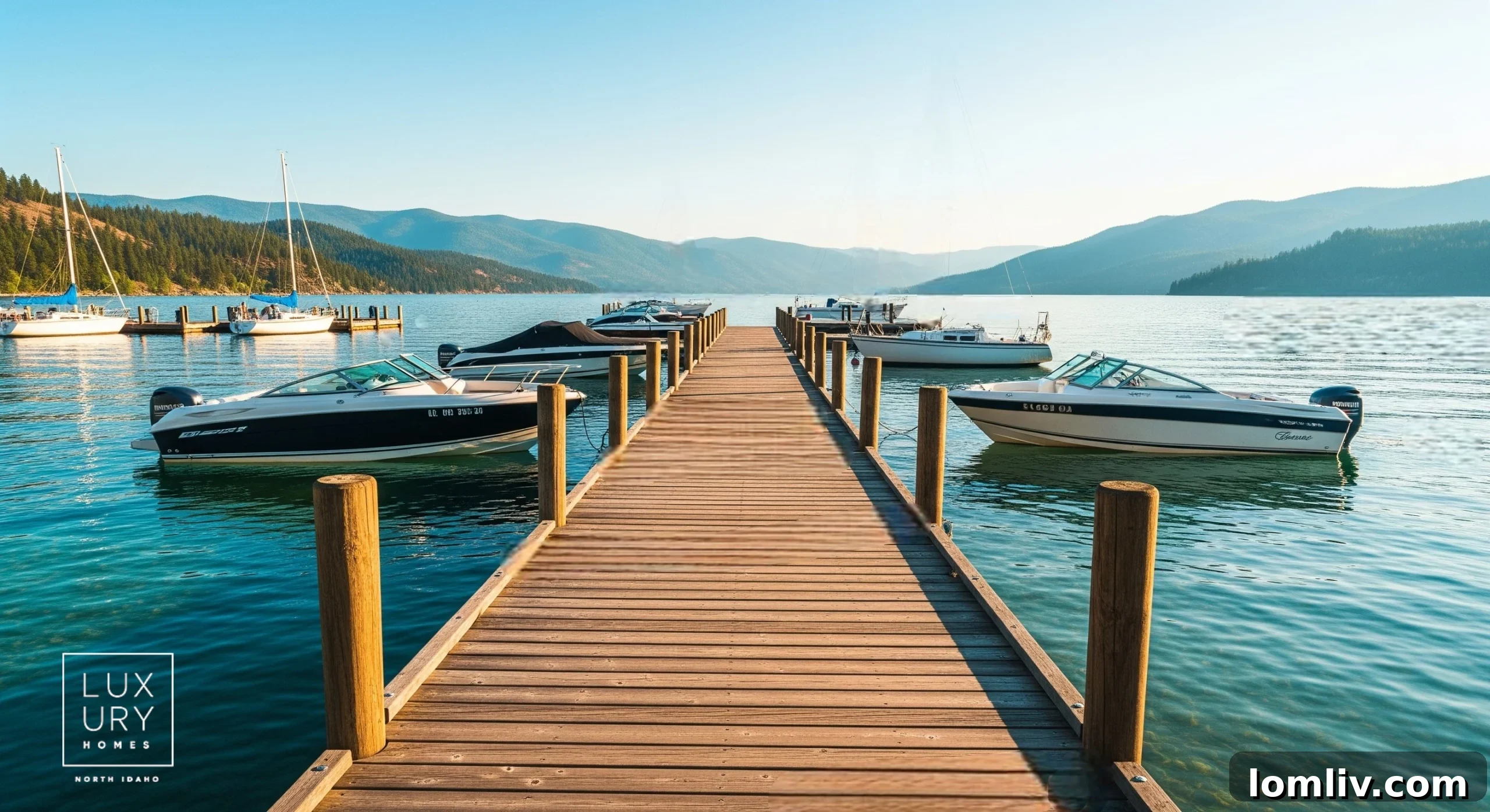 Dallas to North Idaho: Your Blueprint for Grand Living 4 Luxurious golf course property in a private community, showcasing manicured greens, stunning mountain views, and elegant architecture.