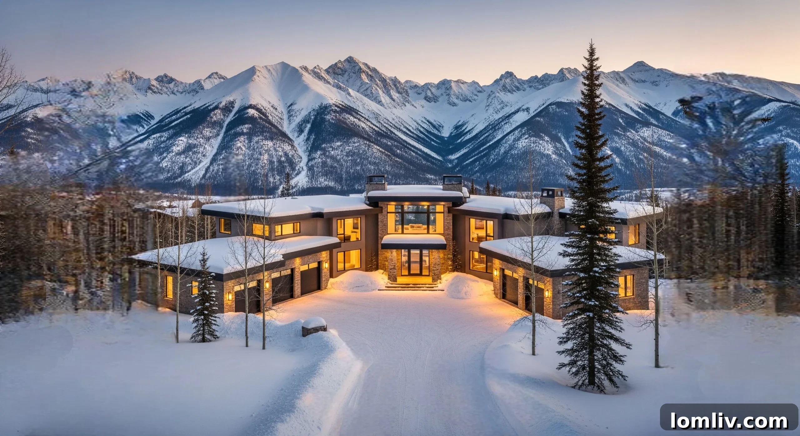 Dallas to North Idaho: Your Blueprint for Grand Living 6 A pristine custom-built home within a luxury gated community, surrounded by a golf course and natural landscape, embodying ownership nuances in North Idaho.