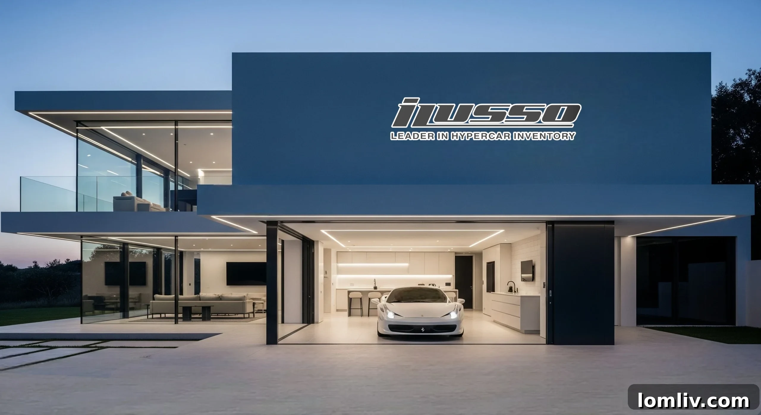 A stunning garage filled with a collection of luxury exotic cars, including Ferraris, Lamborghinis, and McLarens, showcasing automotive passion and investment potential.