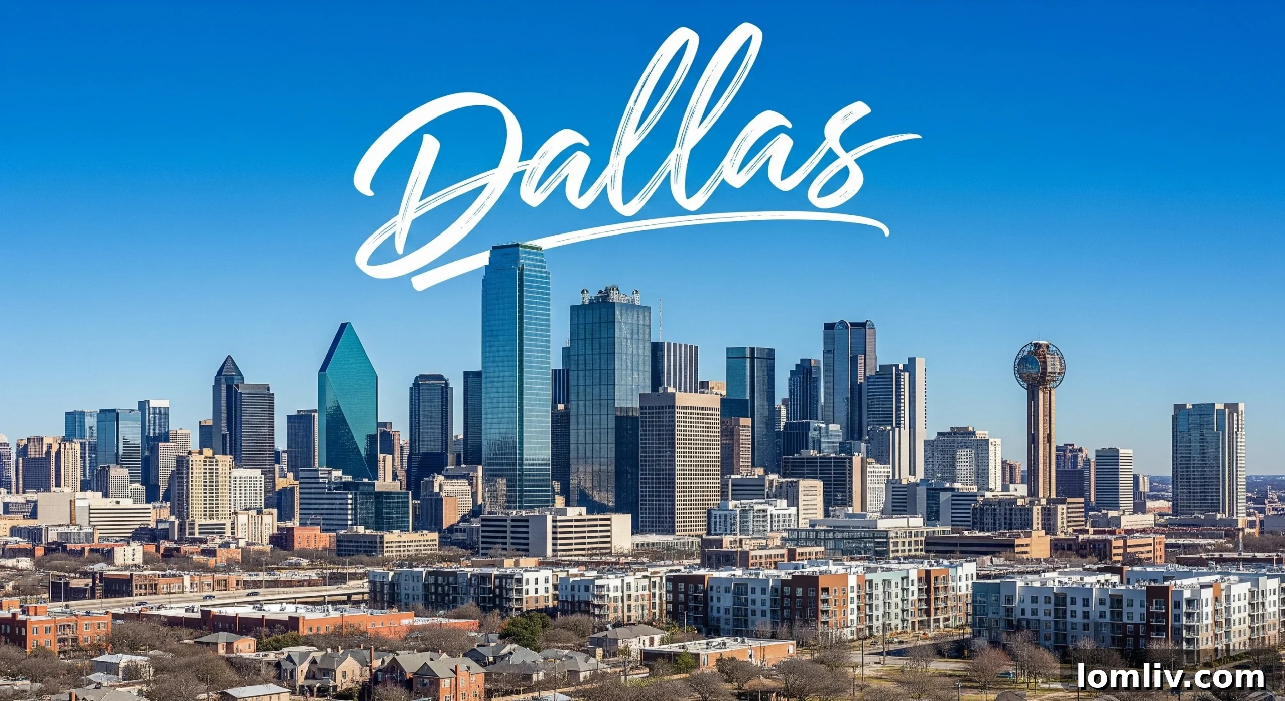Diverse Dallas neighborhoods, highlighting the varied real estate landscape.