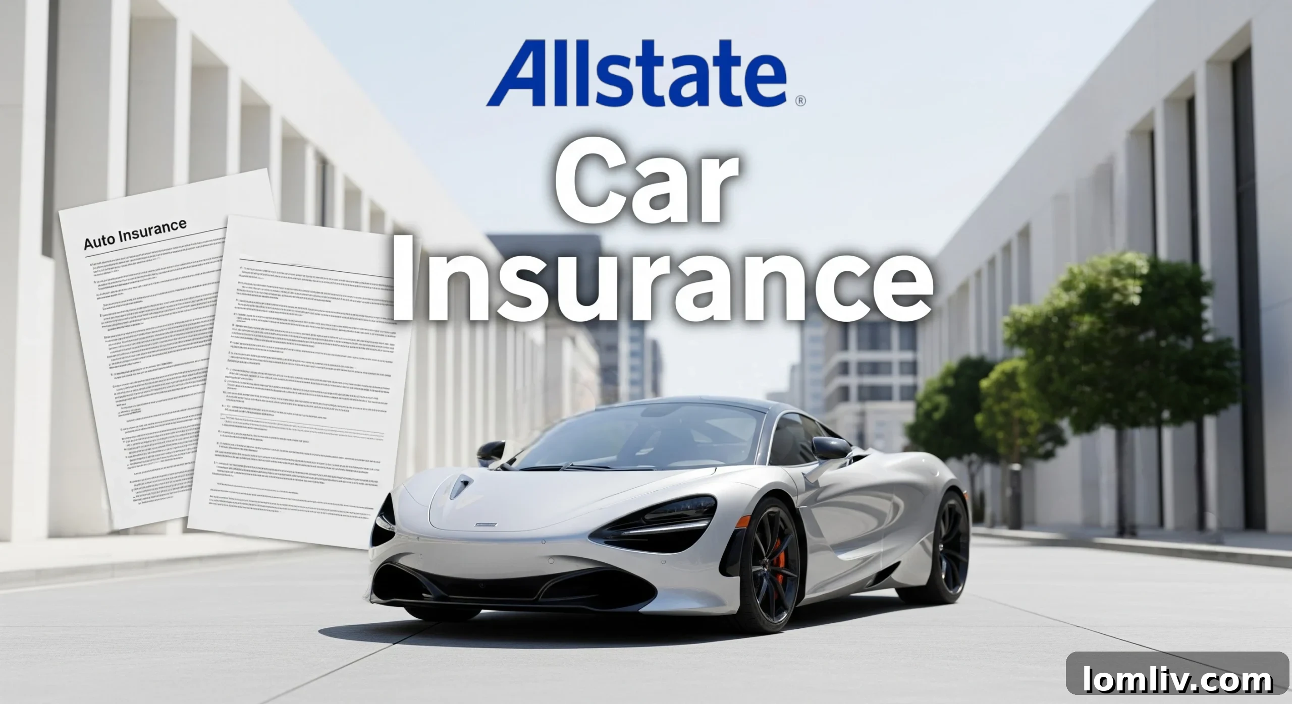 A person reviewing car insurance documents