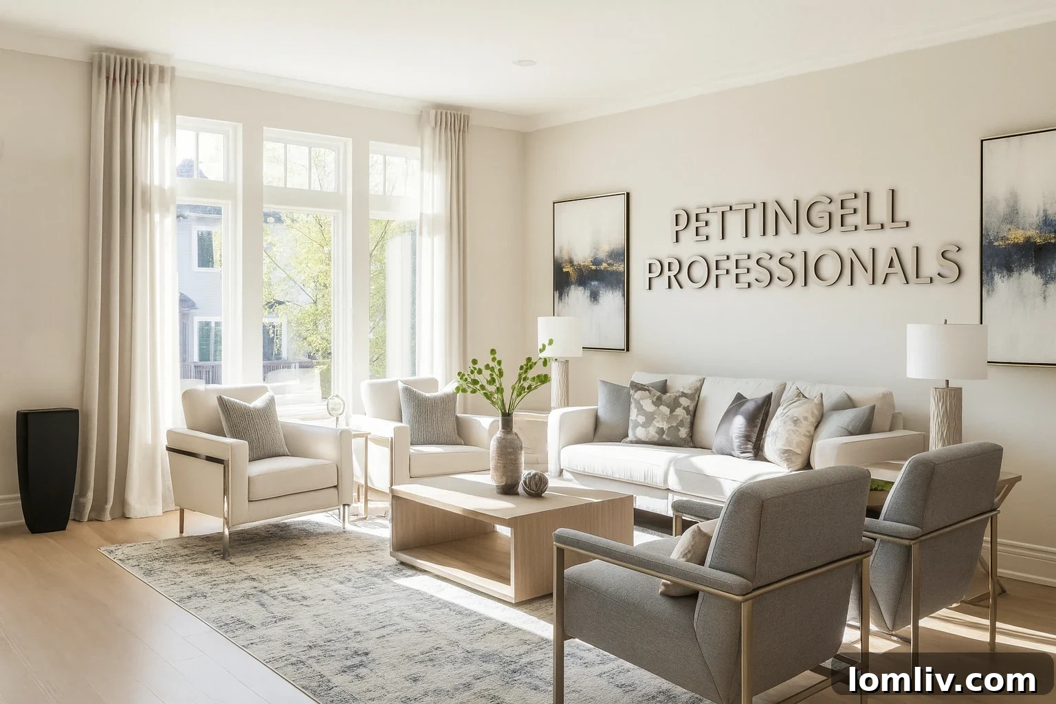 Luxury Dallas home interior with modern design, natural light, and elegant furnishings, showcasing lifestyle.