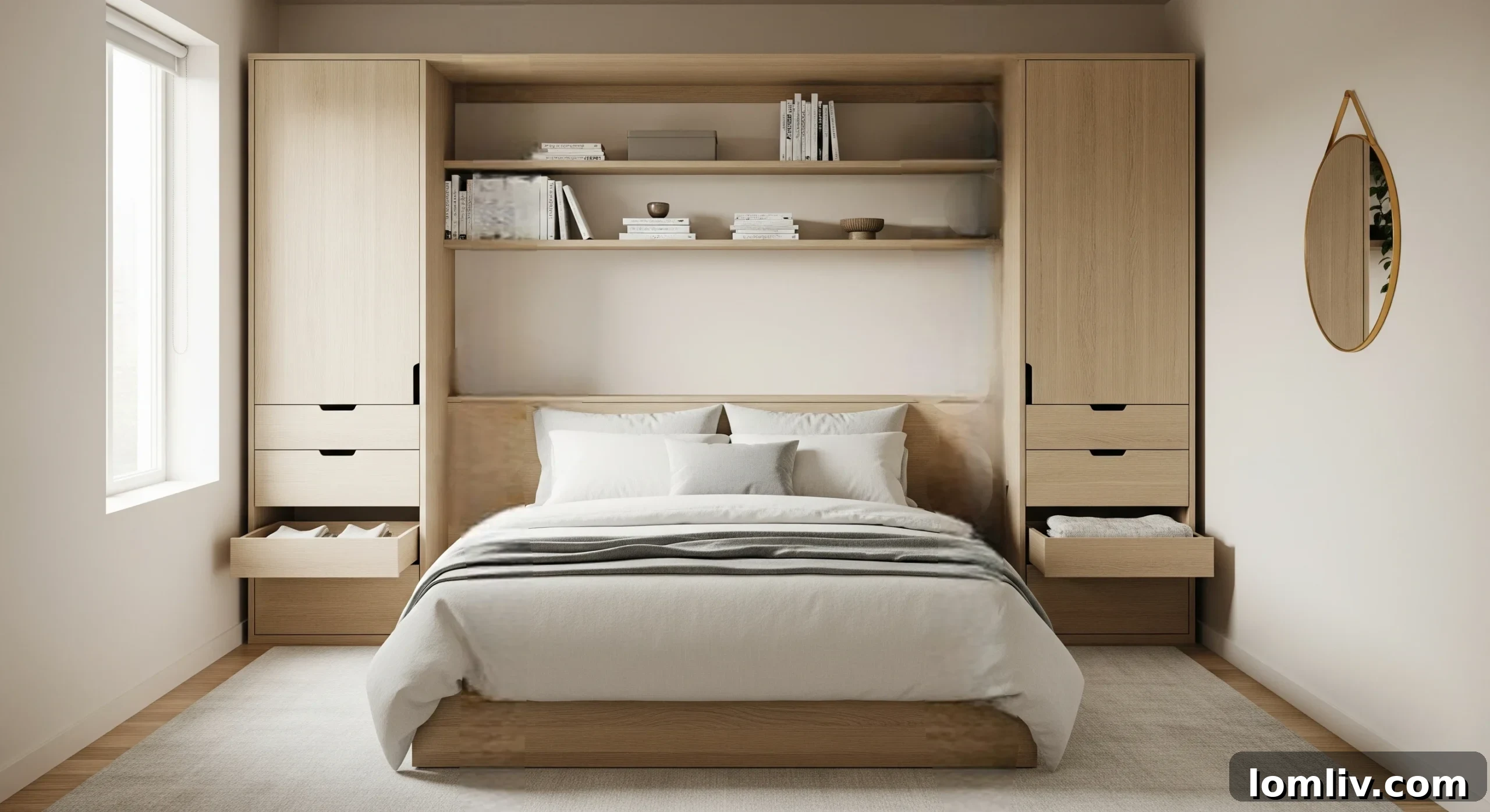 Ottoman Bed Storage Hacks: Maximize Space for Bedding, Clothes, and Beyond 2 Organized items in an ottoman bed storage