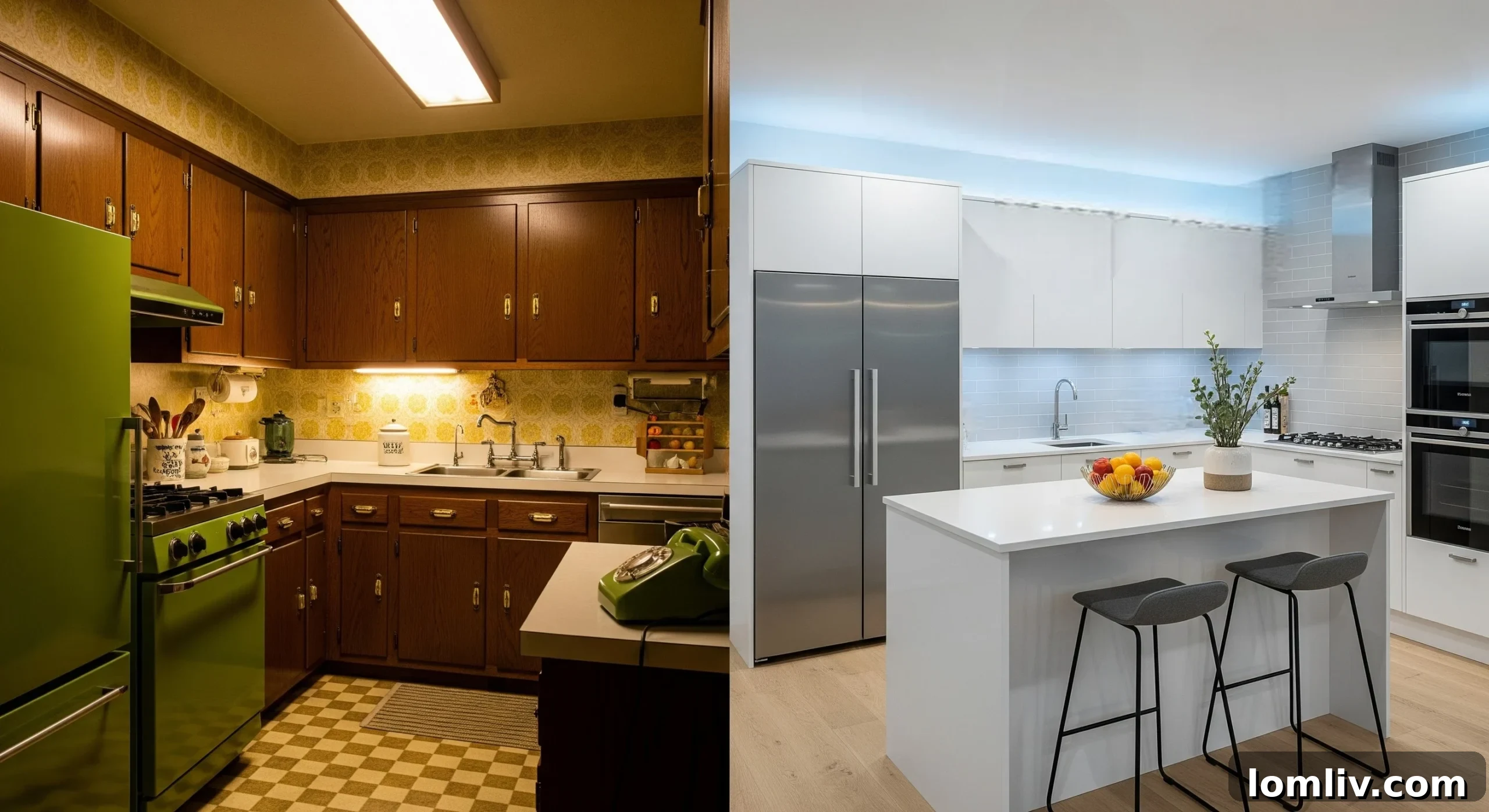 A high-end, newly renovated kitchen with a large island and modern appliances, suitable for luxury Dallas homes.