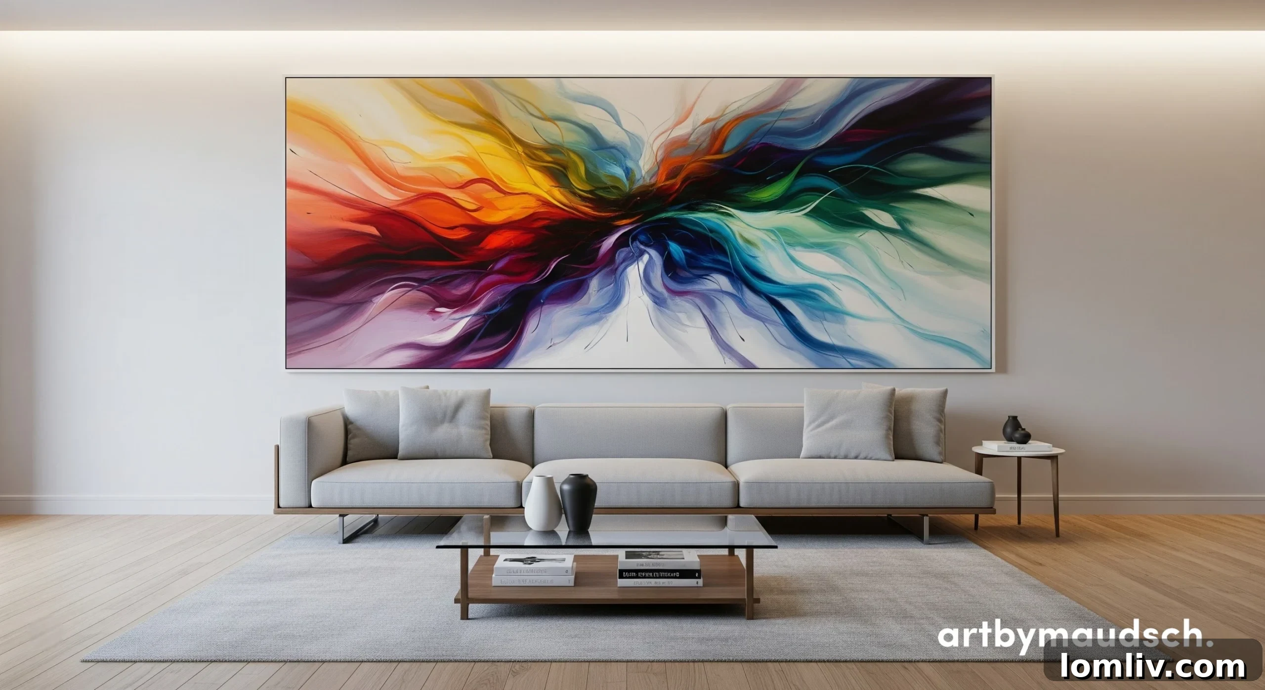 The Canvas of Emotion: How Color in Art Shapes Mood and Initial Perceptions 2 Various color palettes in paintings for different room moods