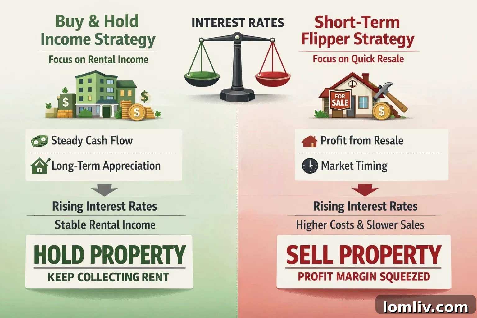 Decoding California Real Estate: Interest Rates and Your Investment Outlook 4 Different investment strategies in varying interest rate environments
