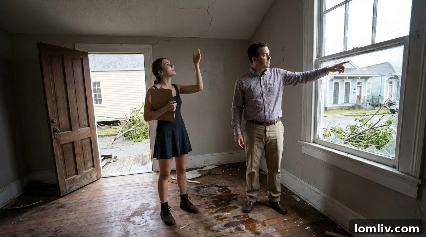 Homeowner discussing property potential with a real estate investor.