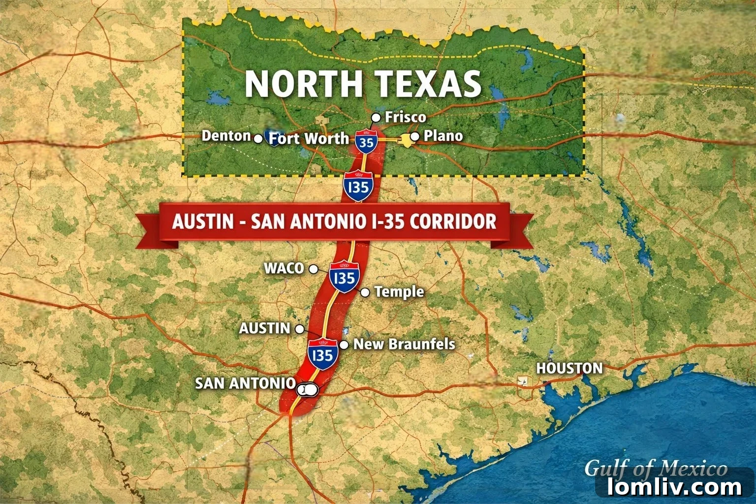 Texas Development Land Prices Projected at 10200 Per Acre by 2026 3 Key growth corridors for Texas land investment in 2026