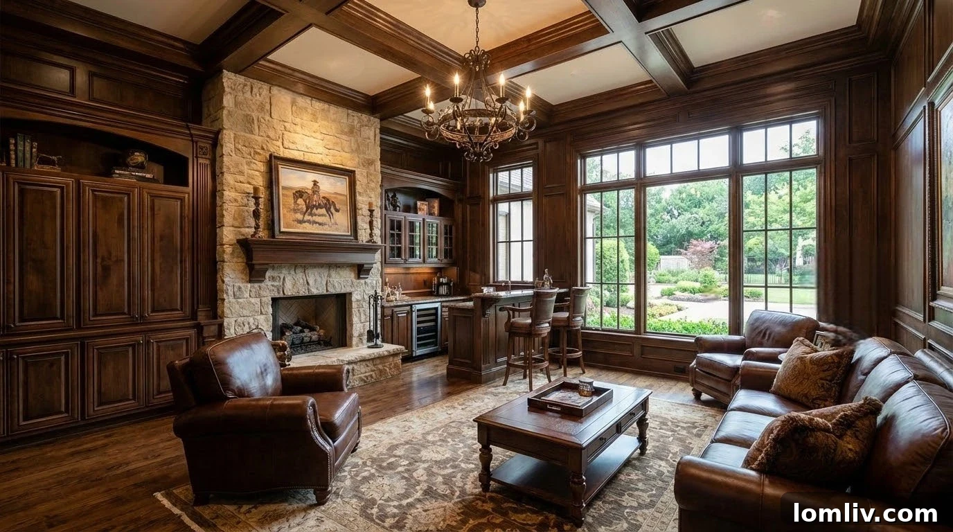 Heartland Rents Lone Star Luxe The Real Estate Barbell 3 Luxury home interior with a modern, dedicated speakeasy space