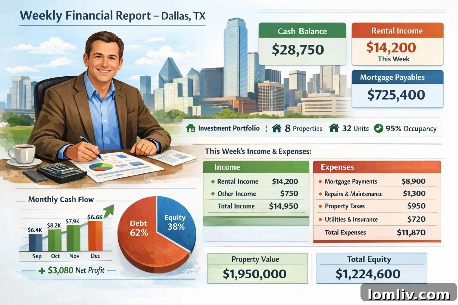 Regular Financial Review for Real Estate Investors