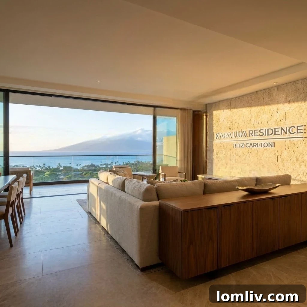 The Ritz-Carlton Residences in Kapalua offer prestigious Hawaiian real estate with signature interiors, ocean views, exclusive owner services, and concierge access, set in Kapalua’s natural beauty.