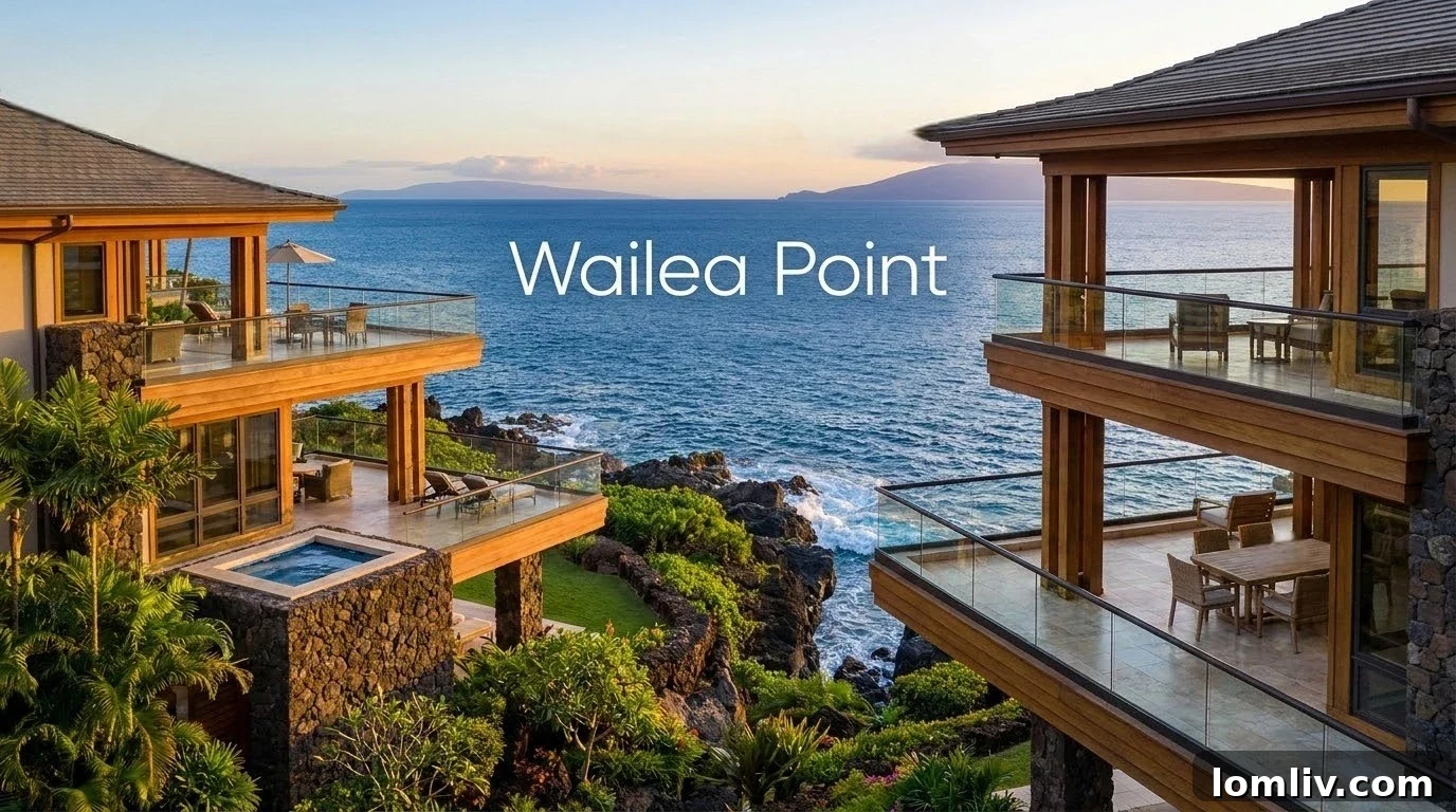 Wailea Point offers unparalleled seclusion on a rocky promontory in South Maui, with panoramic views of Molokini Crater and Kaho’olawe. It's a private gated community with residences designed for views and space, close to Wailea’s premier amenities.