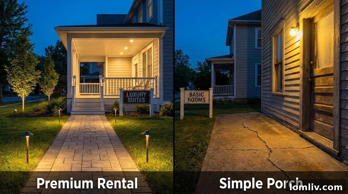Rental Property Pathway Lighting: Advantages and Potential Pitfalls 6 Decision-making process for landlords on when to invest in pathway lighting for rental properties.