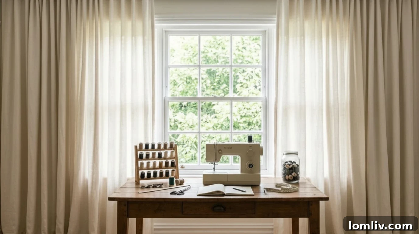Soundproofing Curtains Hype or Help 6 A correctly installed soundproof curtain hung on a wraparound rod to minimize sound leaks from the sides.